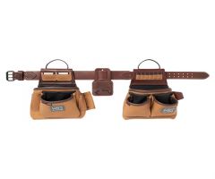 Weaver Tool Gear Super Framer Tool Belt- Brown Leather- call for best price