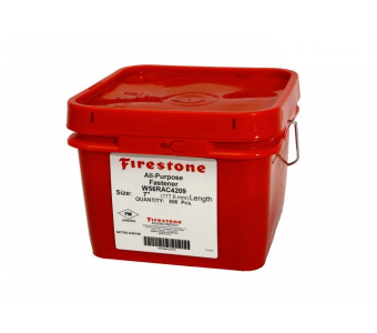 Firestone 2" all purpose fasteners 1,000 per pail