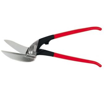 Stubai 269011 PVC-Coated Pelican Pattern Snips, Silver/Red, 14" 