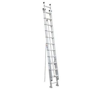WERNER Extension Ladder, 32 ft, 225 lb, Aluminum