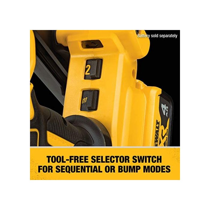 Dewalt cordless framing discount nailer tool only